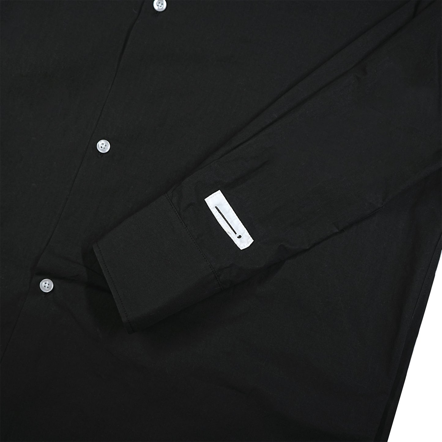 Toson, Glitch Irregular Shirt - Black