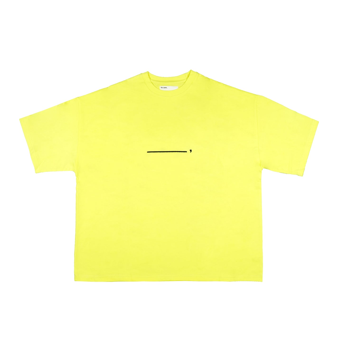 Toson, "Daruma" Patchwork T-shirt