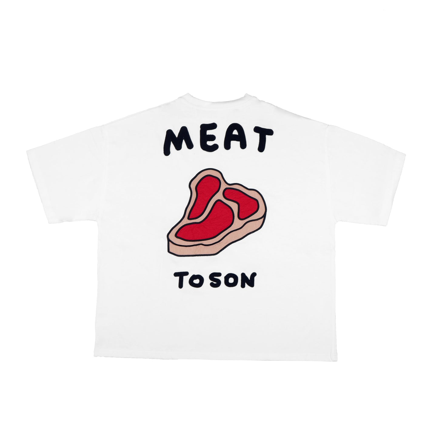 Toson, "Pancake" Patchwork T-shirt