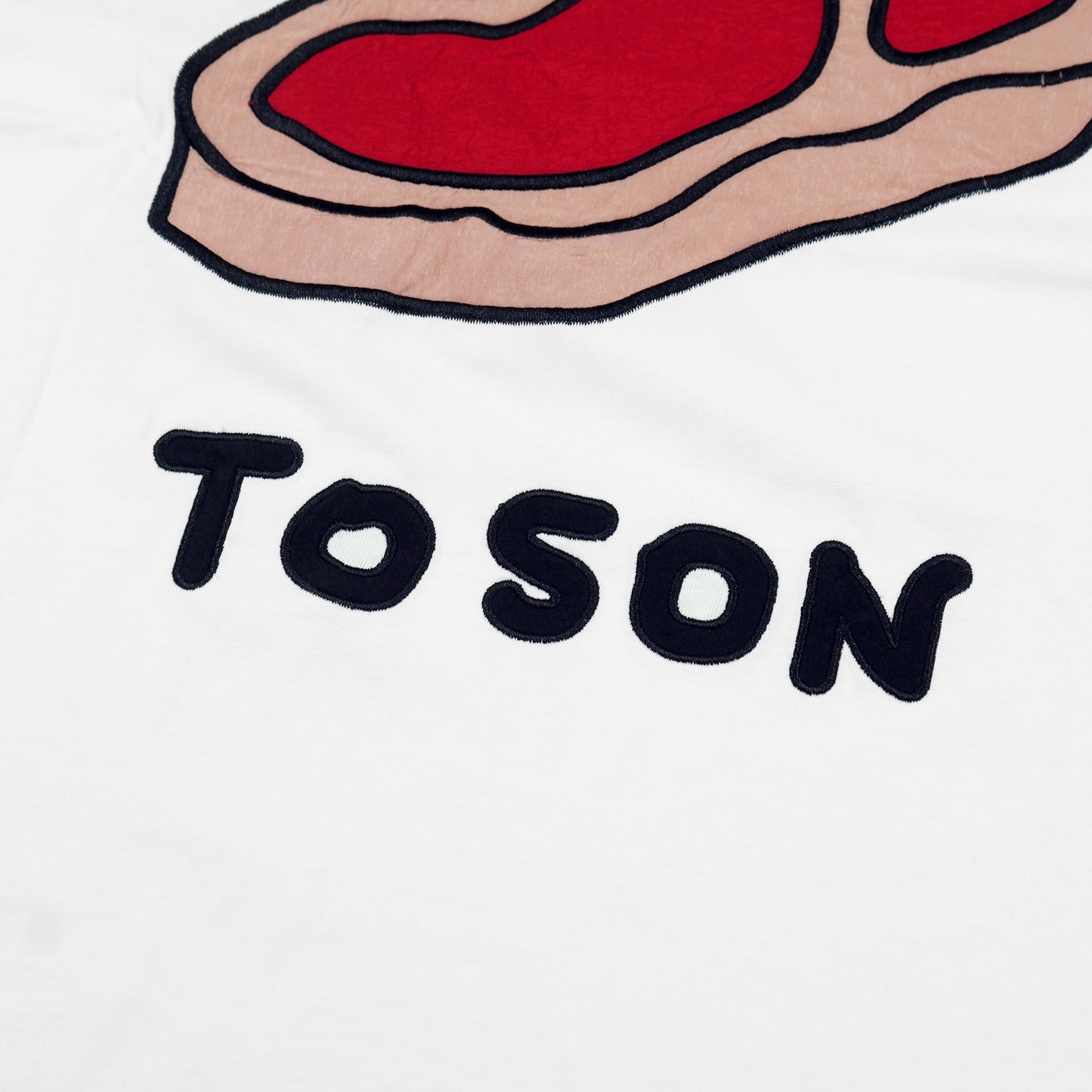 Toson, "Pancake" Patchwork T-shirt