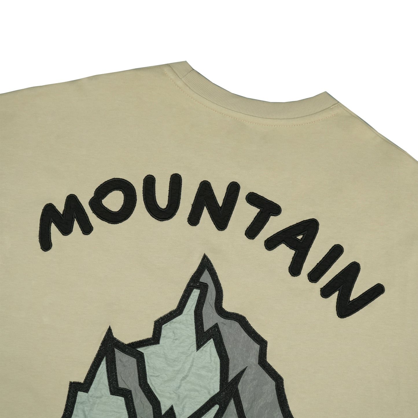 Toson, "Mountain" Patchwork T-shirt