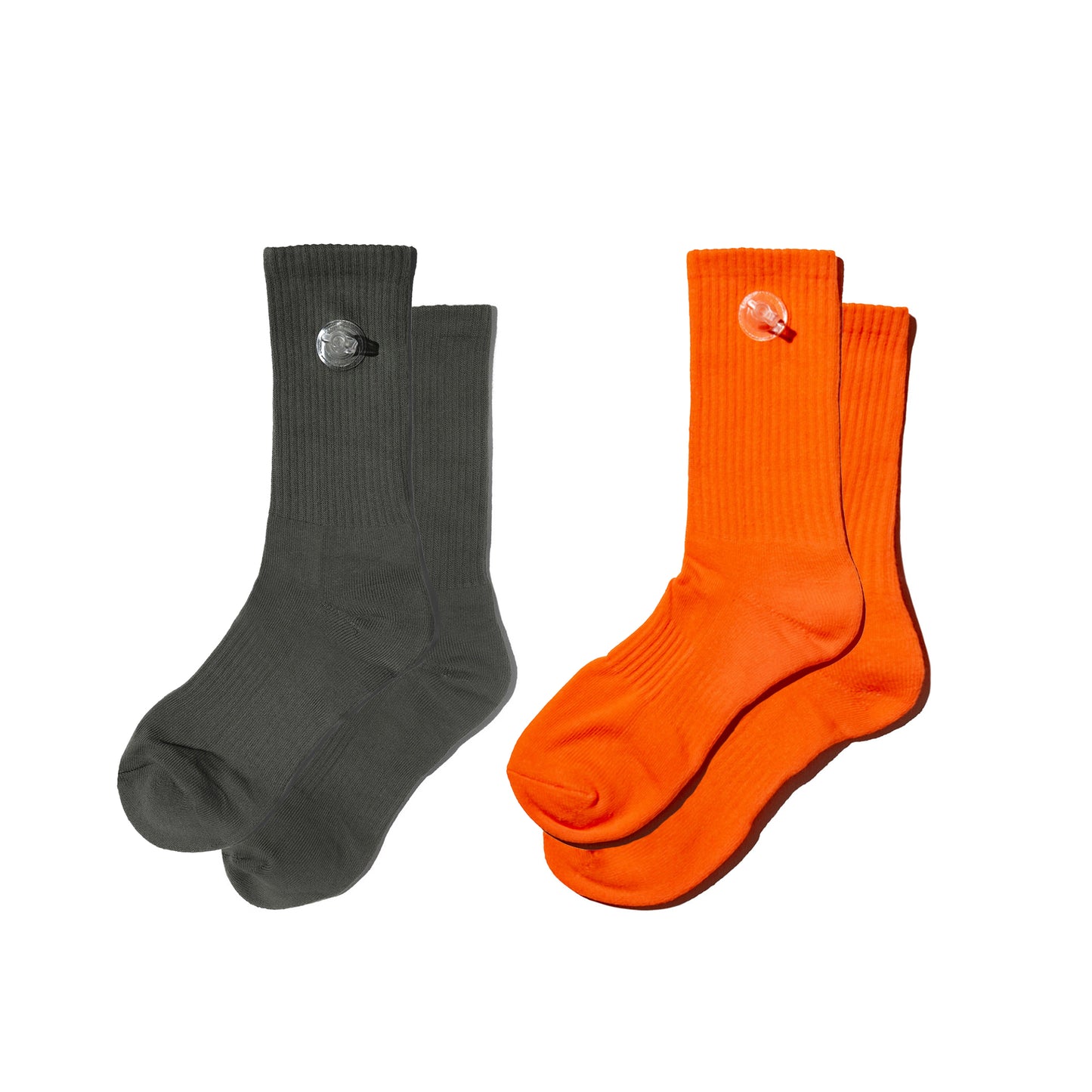 Toson, Inflatable Socks 2 Pack in Army Green + Orange