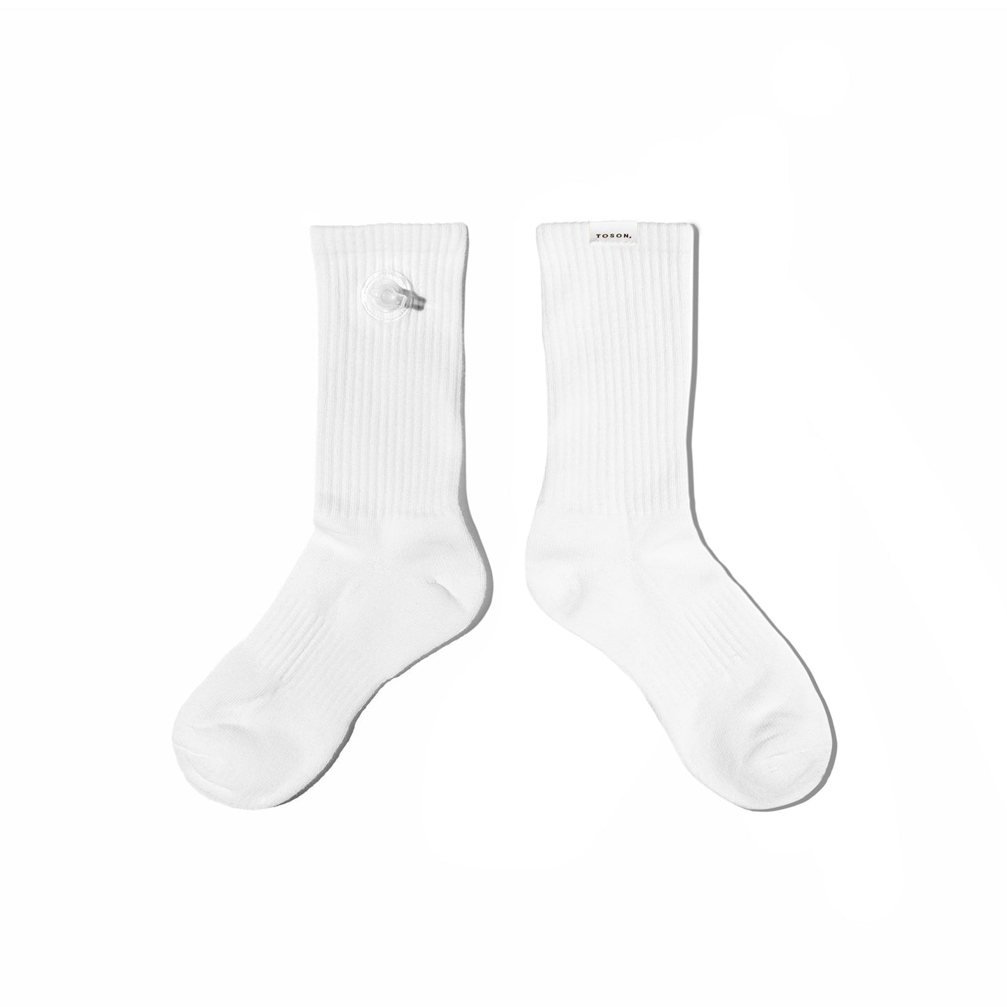 Toson, Inflatable Socks 2 Pack in Black + White