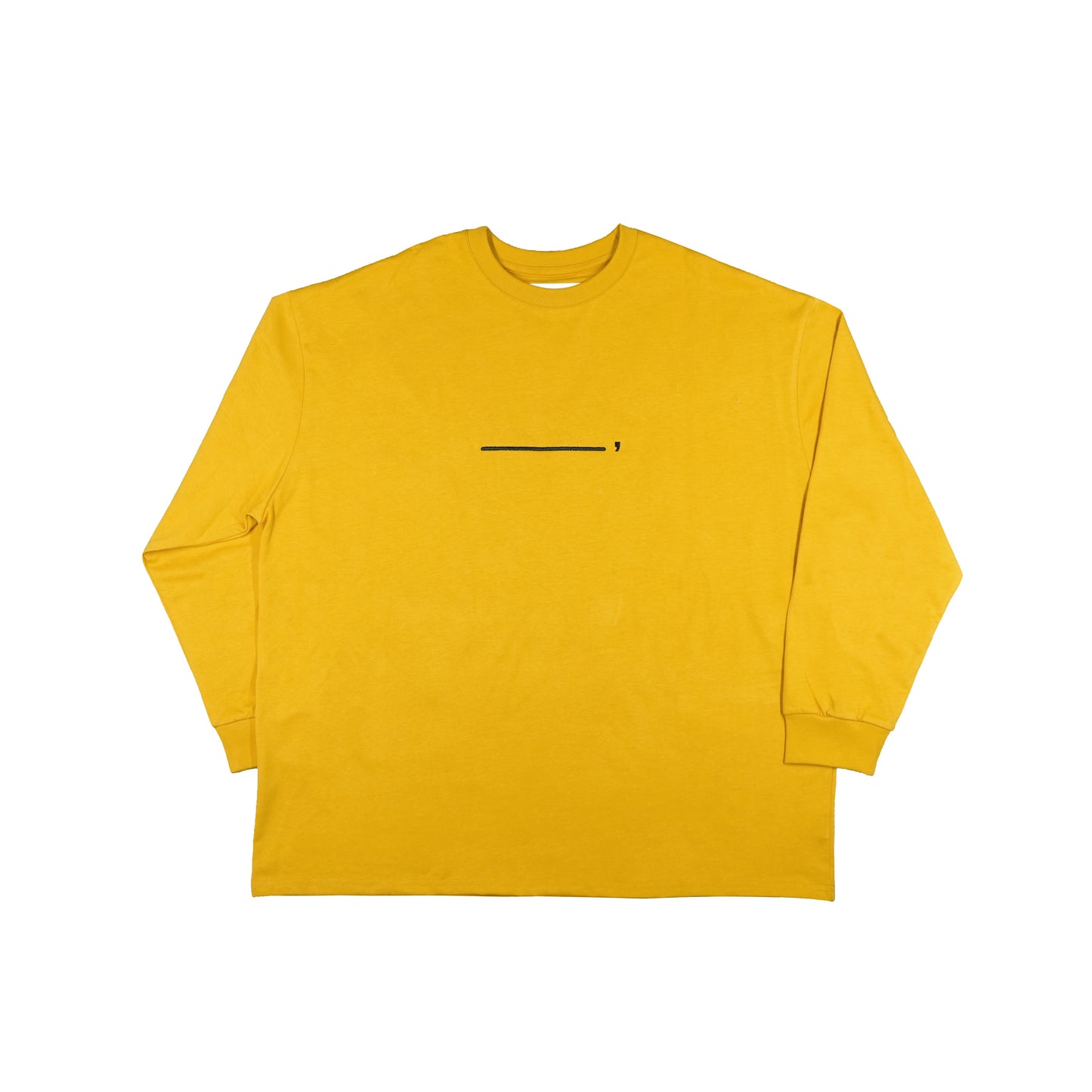 "MANEKI" Neko Patchwork T-shirt - Golden Yellow