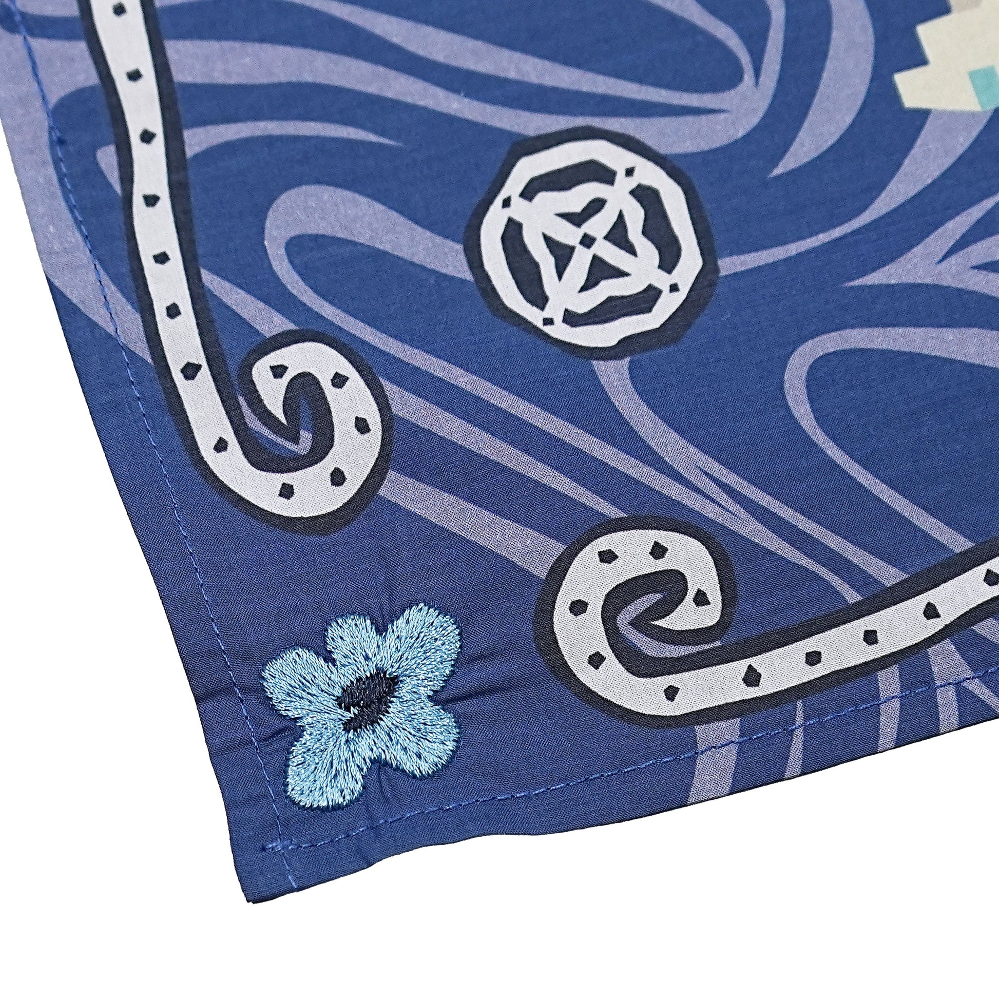 Toson, Blooming Gallop Bandana - Navy