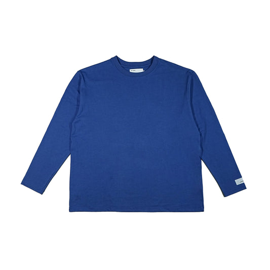 Toson, Oversize Long Sleeve T-shirt - Royal Blue