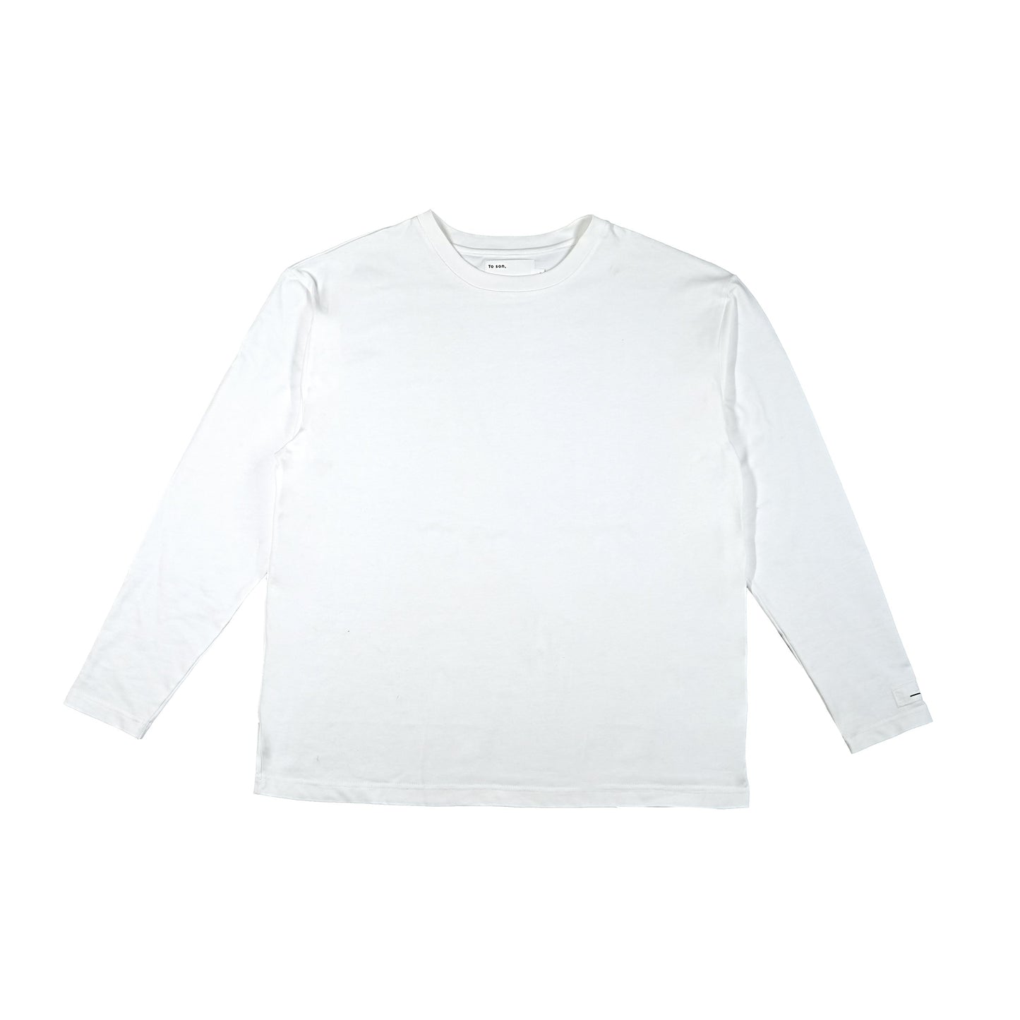 Toson, Oversize Long Sleeve T-shirt - White (Copy)