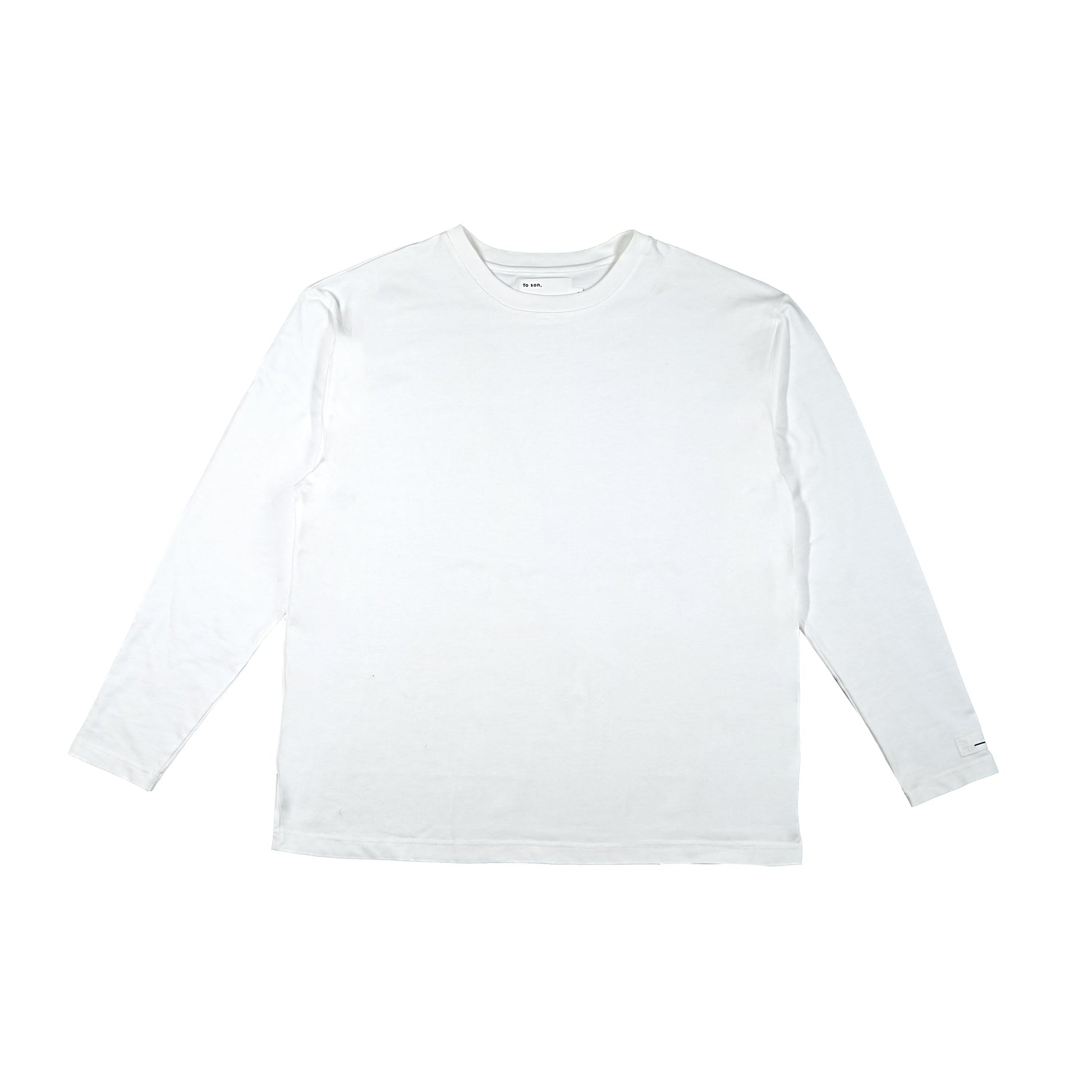 Toson, Oversize Long Sleeve T-shirt - White (Copy)