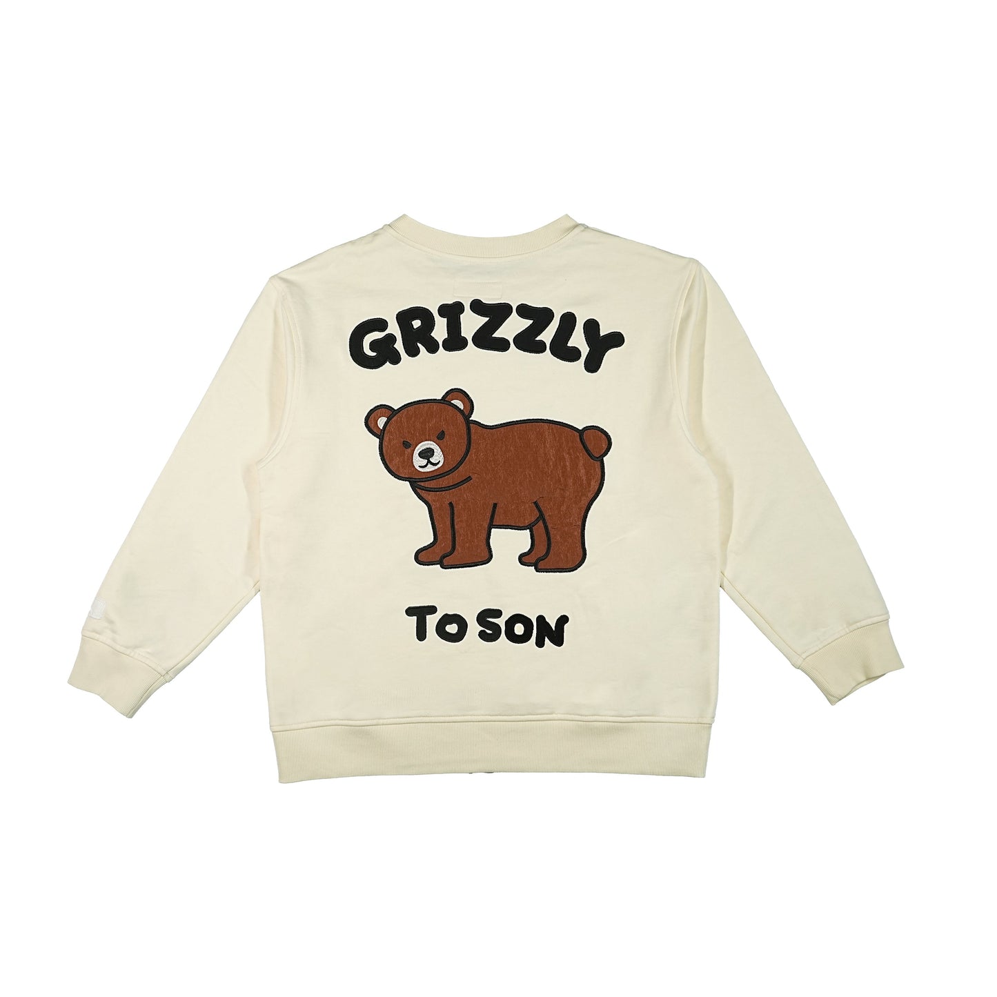 Toson, Patchwork Sweatshirt - Grizzly