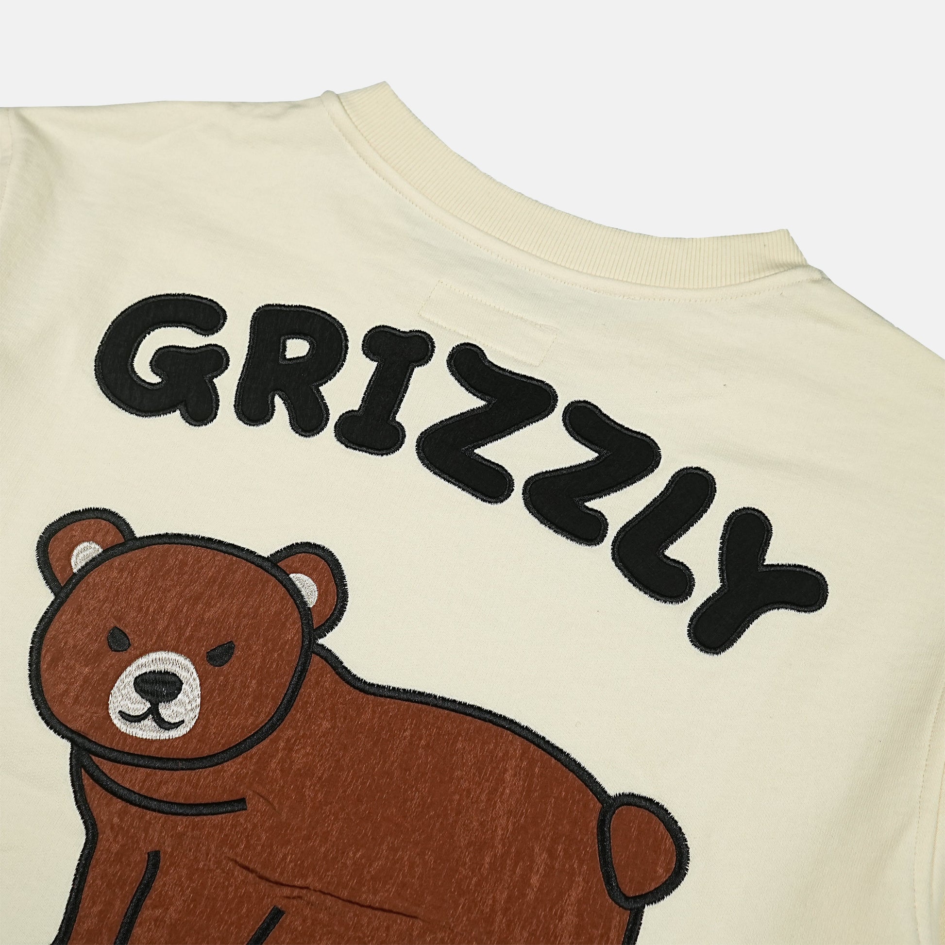 Toson, Patchwork Sweatshirt - Grizzly