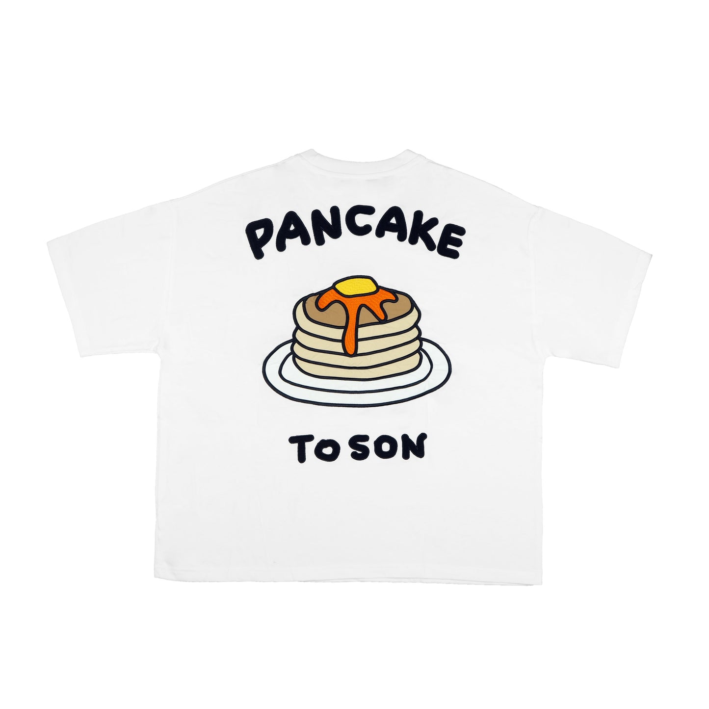 Toson, "Pancake" Patchwork T-shirt