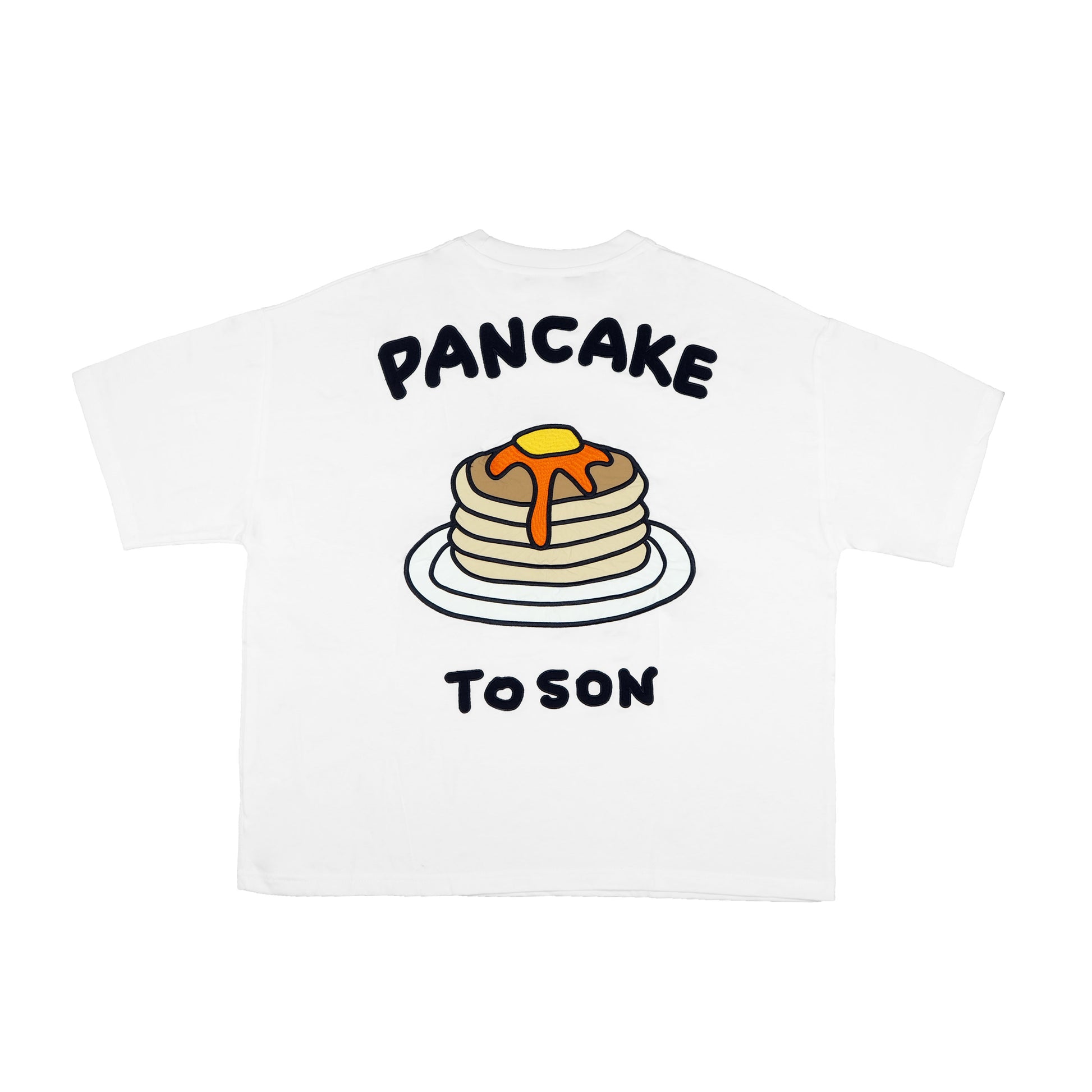 Toson, "Pancake" Patchwork T-shirt