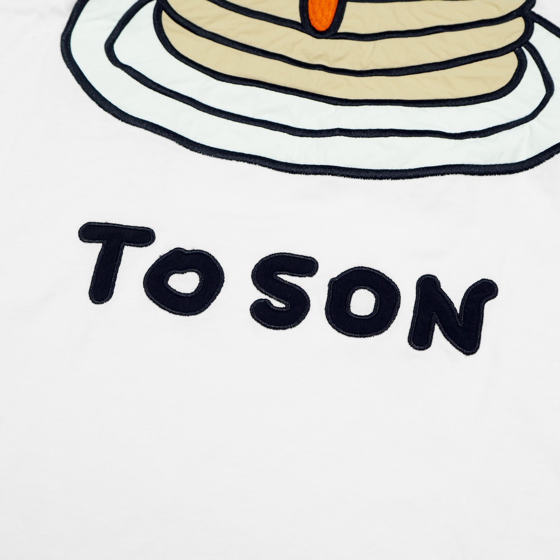 Toson, "Pancake" Patchwork T-shirt