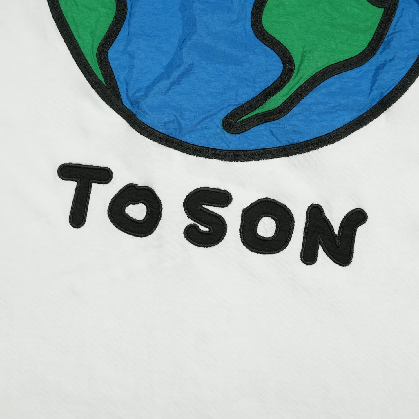 Toson, "Earth" Patchwork T-shirt