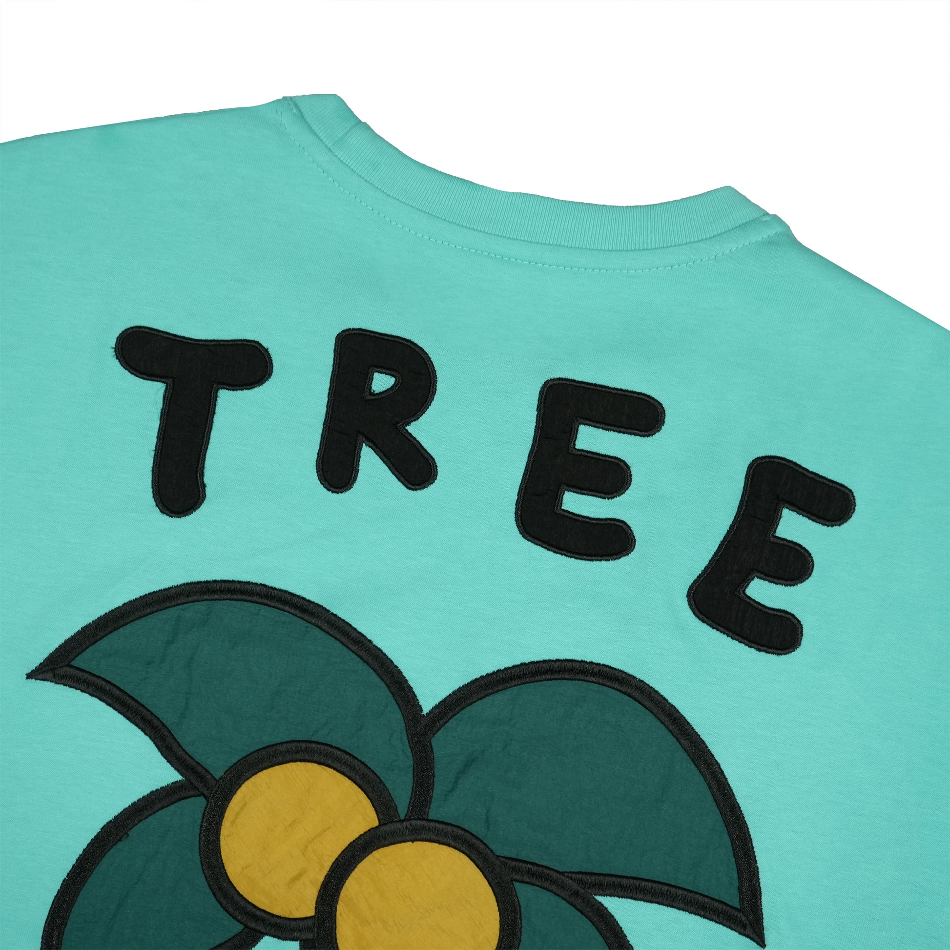 Toson, "Tree" Patchwork T-shirt