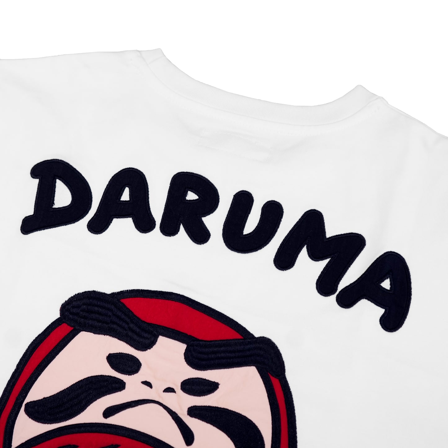 Toson, "Daruma" Patchwork T-shirt