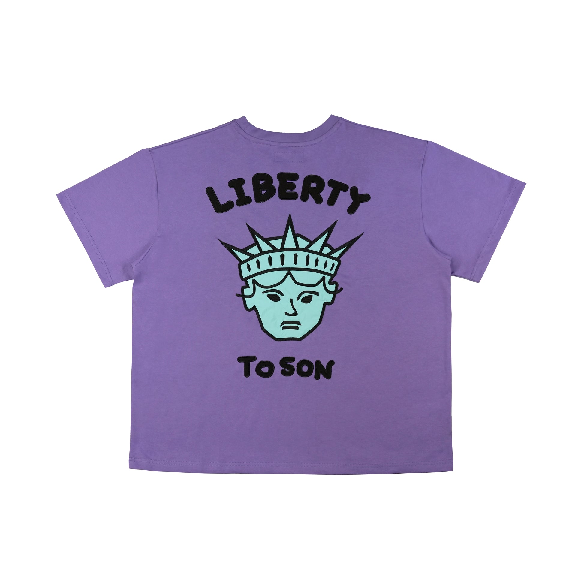 Toson, "Liberty" Patchwork T-shirt