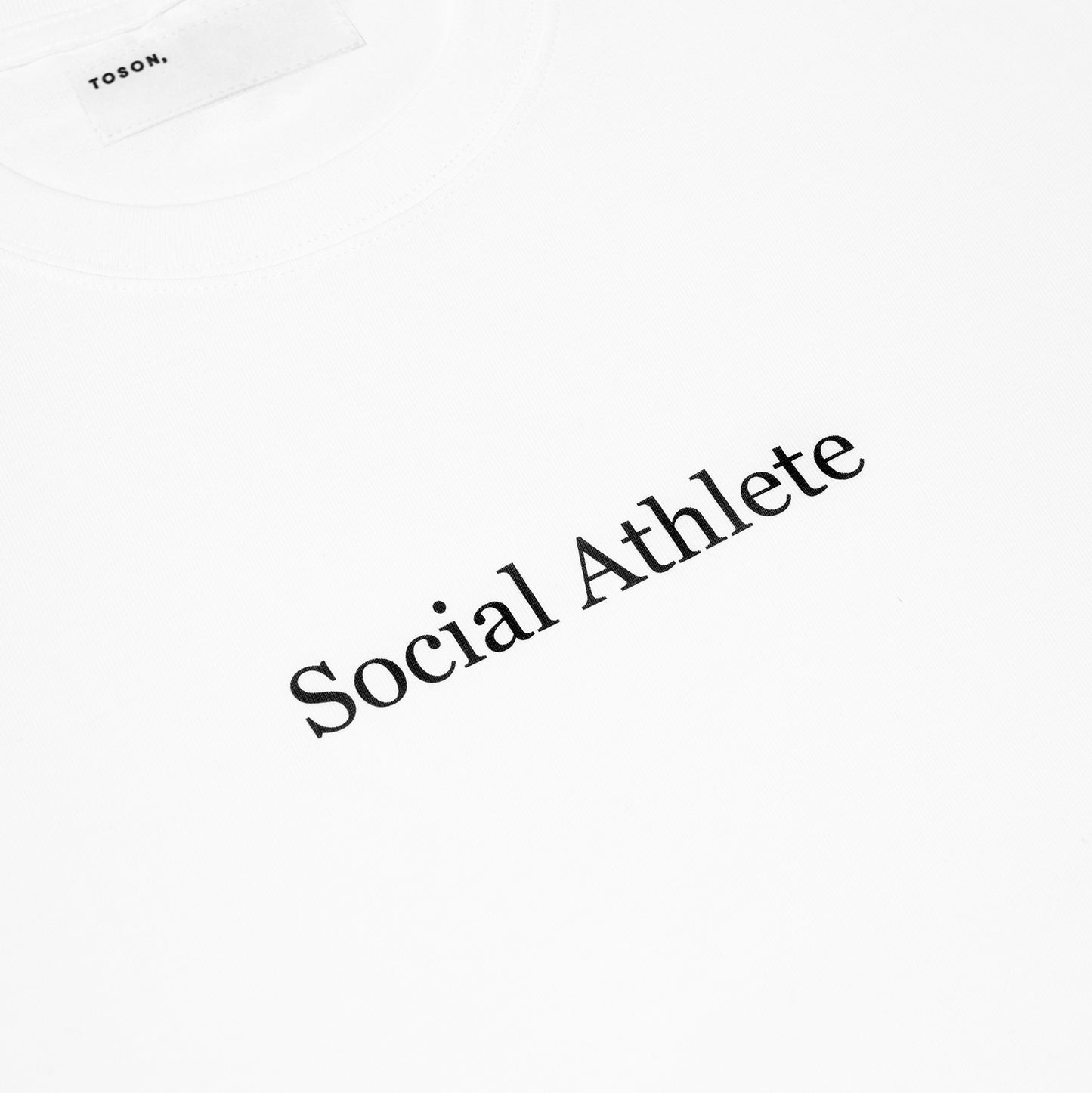 "Social Athlete" Print T-shirt