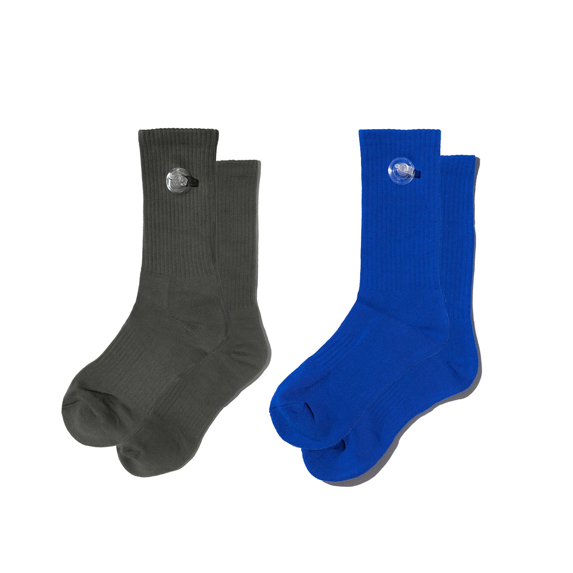 Toson, Inflatable Socks 2 Pack in Army Green + Royal Blue