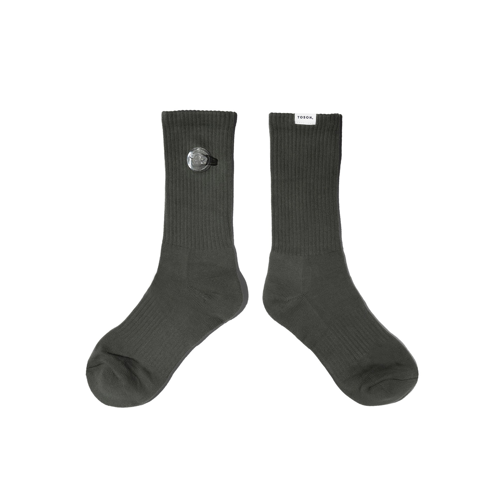 Toson, Inflatable Socks 2 Pack in Army Green + Orange
