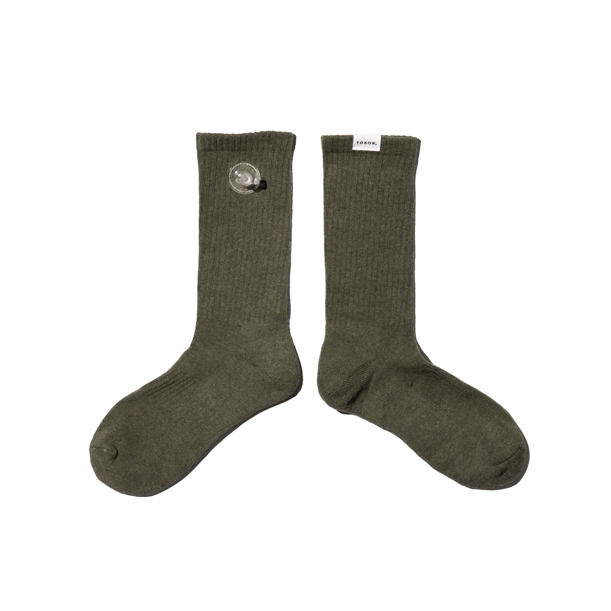 Toson, Inflatable Socks 2 Pack in Beige + Olive