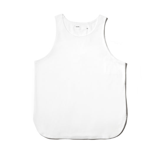 White Cotton Organic Vest